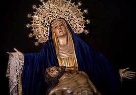 La Virgen de las Angustias será restaurada pasada la Semana Santa de 2026