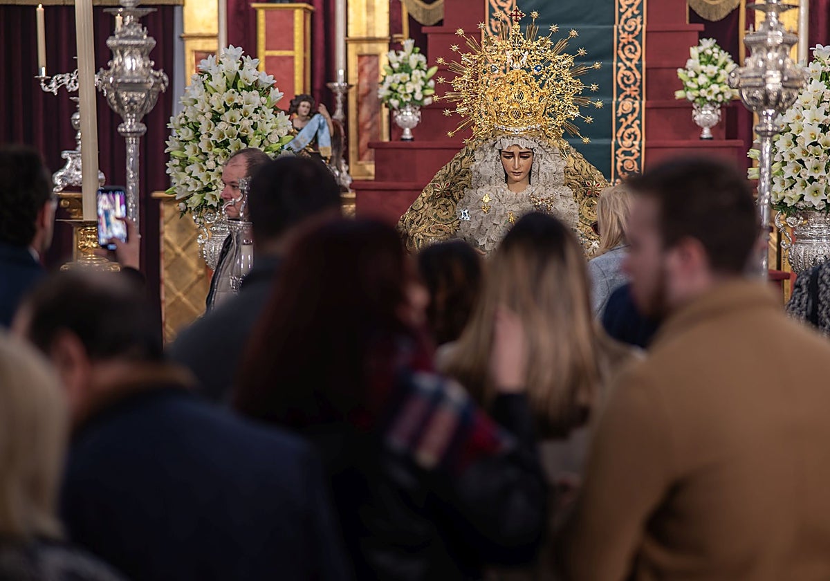 La Virgen de la Esperanza recibirá el amor de sus devotos