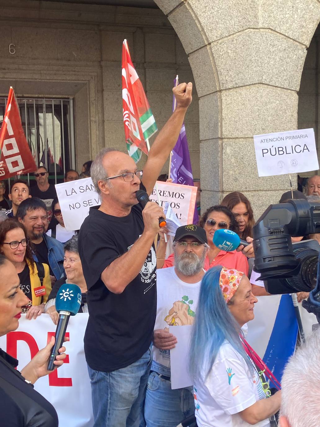 Huelva pide en la calle protección para la sanidad pública