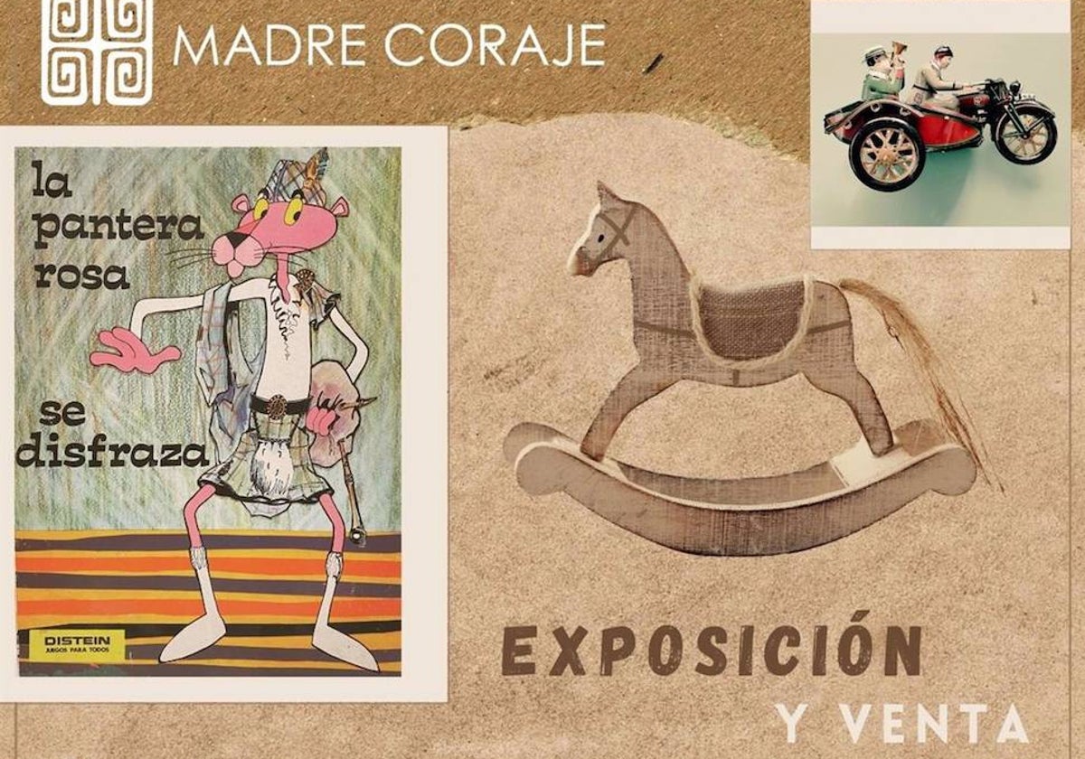 Cartel de la exposición 'Juguetes jugados'