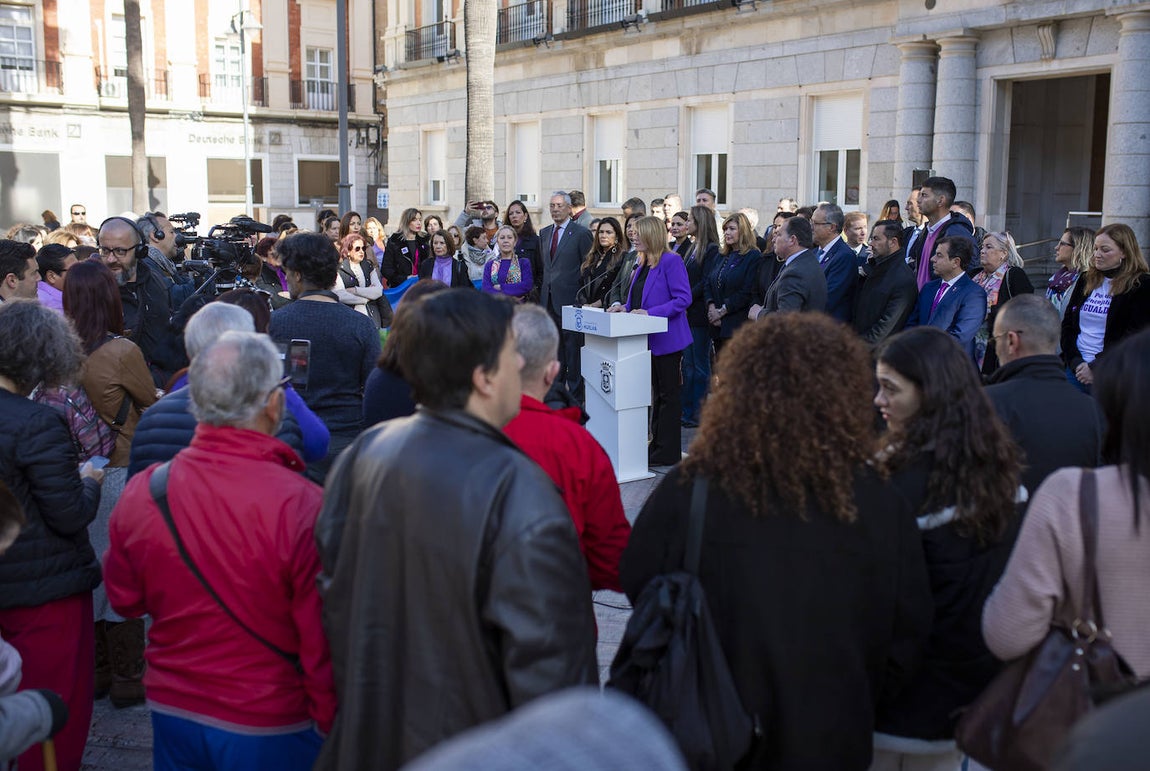Los actos del 8M en Huelva, en imágenes