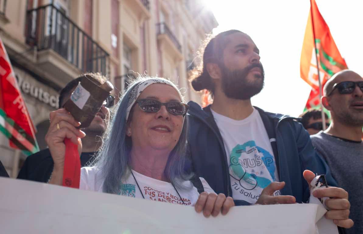 La protesta de la Marea Blanca, en imágenes