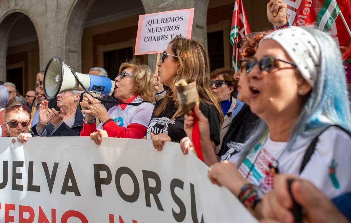 La protesta de la Marea Blanca, en imágenes
