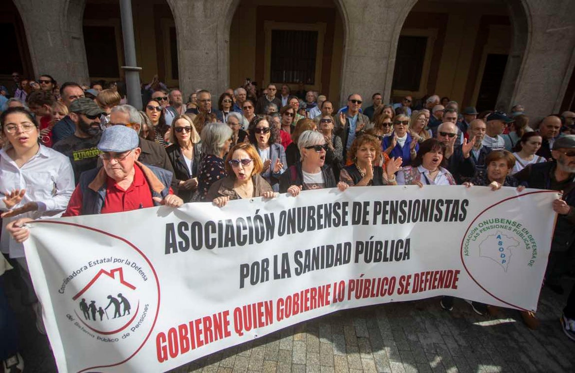 La protesta de la Marea Blanca, en imágenes