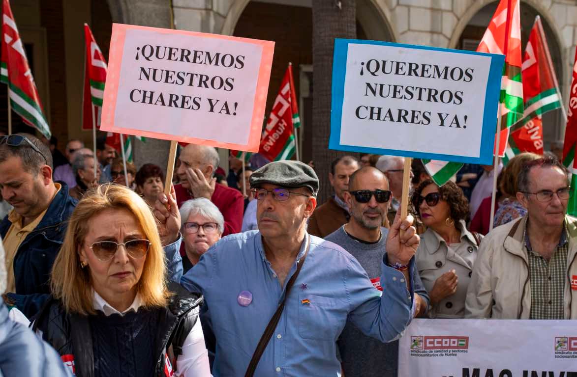 La protesta de la Marea Blanca, en imágenes