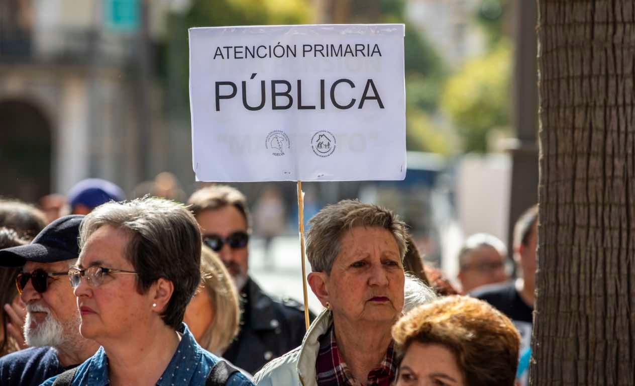 La protesta de la Marea Blanca, en imágenes