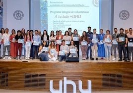 Estos son los estudiantes de la Universidad de Huelva reconocidos por su compromiso social y expedientes académicos
