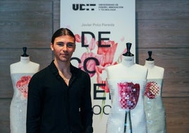 El joven onubense Javier Polo Pereda expone sus diseños de moda en el Museo del Traje de Madrid