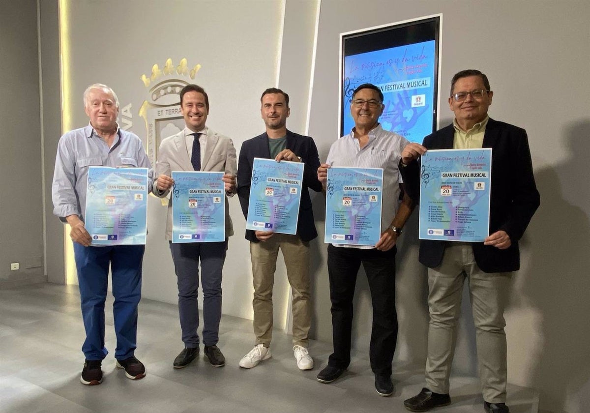 Presentación del festival solidario 'La música es y da vida'