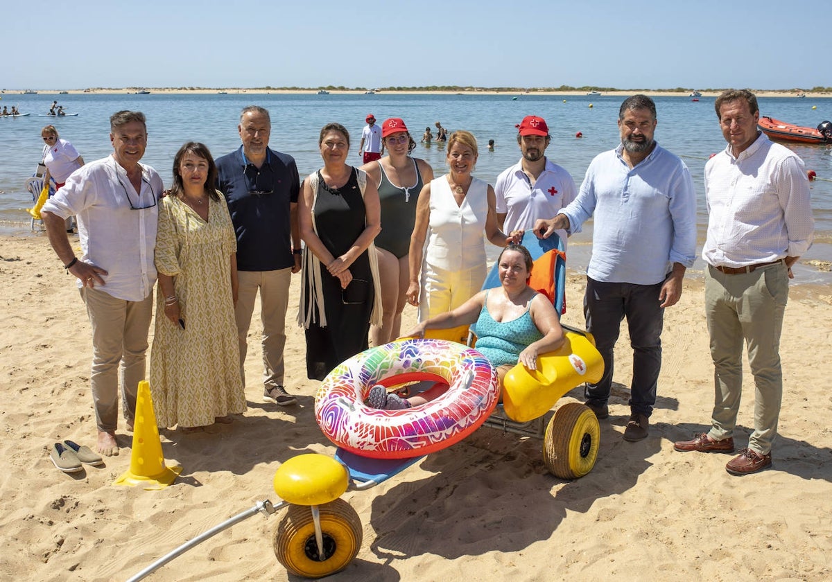 Inicio del programa 'Un baño sin barreras' en el verano de 202