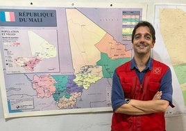El voluntario de Huelva delegado de Cruz Roja en el Sahara y Mali