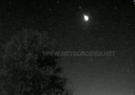Una bola de fuego sobrevoló el cielo de Huelva durante la noche del pasado domingo