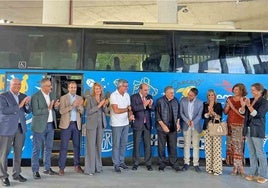 La Fundación Atlantic Copper dona un autobús de transporte escolar a la Ciudad de los Niños