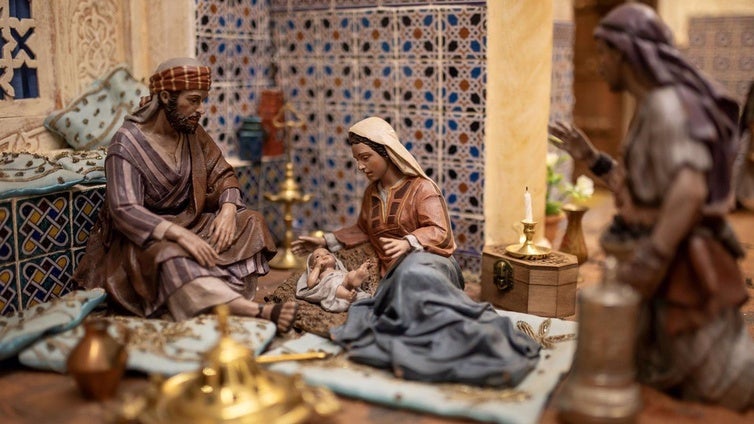 Horarios del tradicional belén navideño de la Fundación Cajasol en Huelva