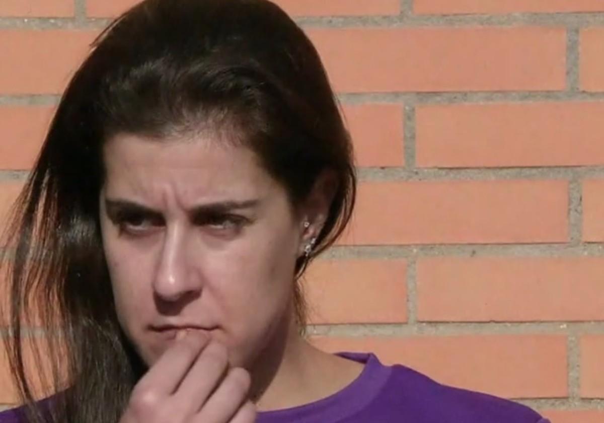 Imagen de la broma de Carolina Marín en el programa