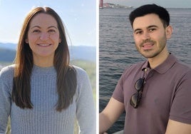 Miguel Ángel Gómez y Vanesa Guerrero ganan los Premios Jóvenes Investigadores de la Academia de Ciencias, Artes y Letras de Huelva