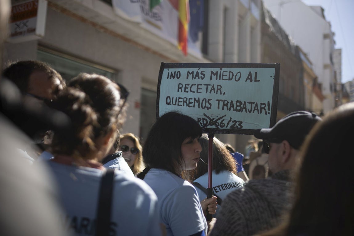 Los Veterinarios de Huelva se manifiesta en contra de la Ley de Medicamentos