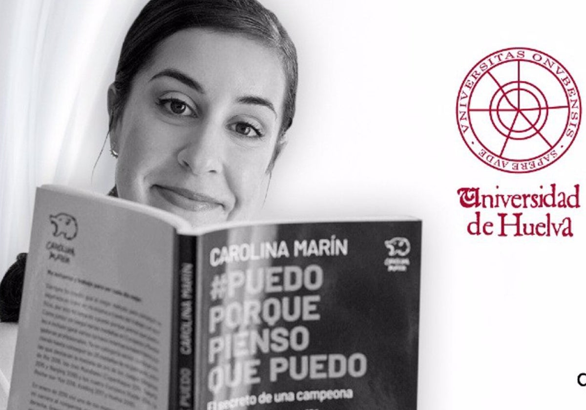 Cartel sobre el acto de investidura de Carolina Marín