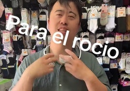 El chino de Huelva tiene el truco definitivo para combatir el calor en El Rocío 2025: «Esto da un fresquito de locos»