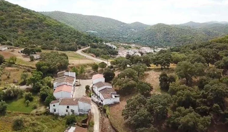 Aldea de Las Cefiñas, en Aroche