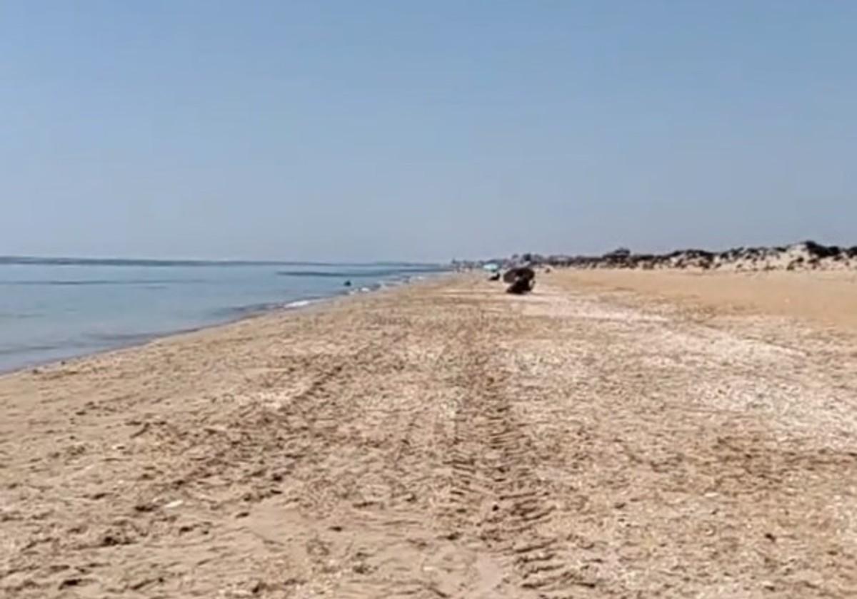 Imagen de la playa de Nueva Umbría
