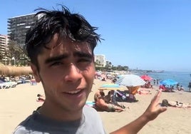 Un estadounidense va a una playa de Marbella y la compara con Matalascañas: «¡Es mucho mejor!»