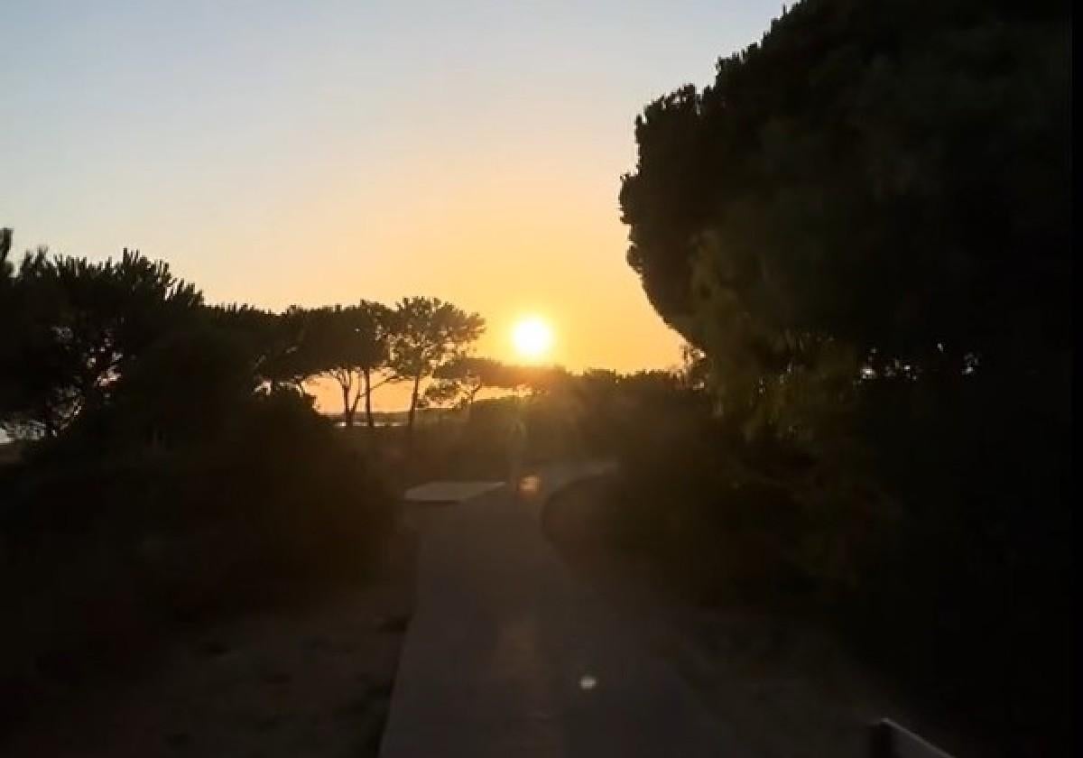 Un onubense revela cuál es el mejor lugar de la provincia para ver el atardecer