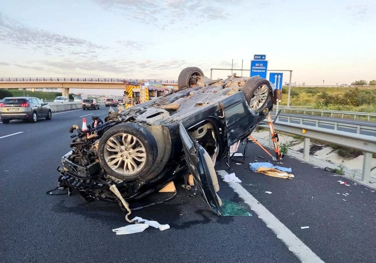 Imagen de archivo de un accidente de tráfico