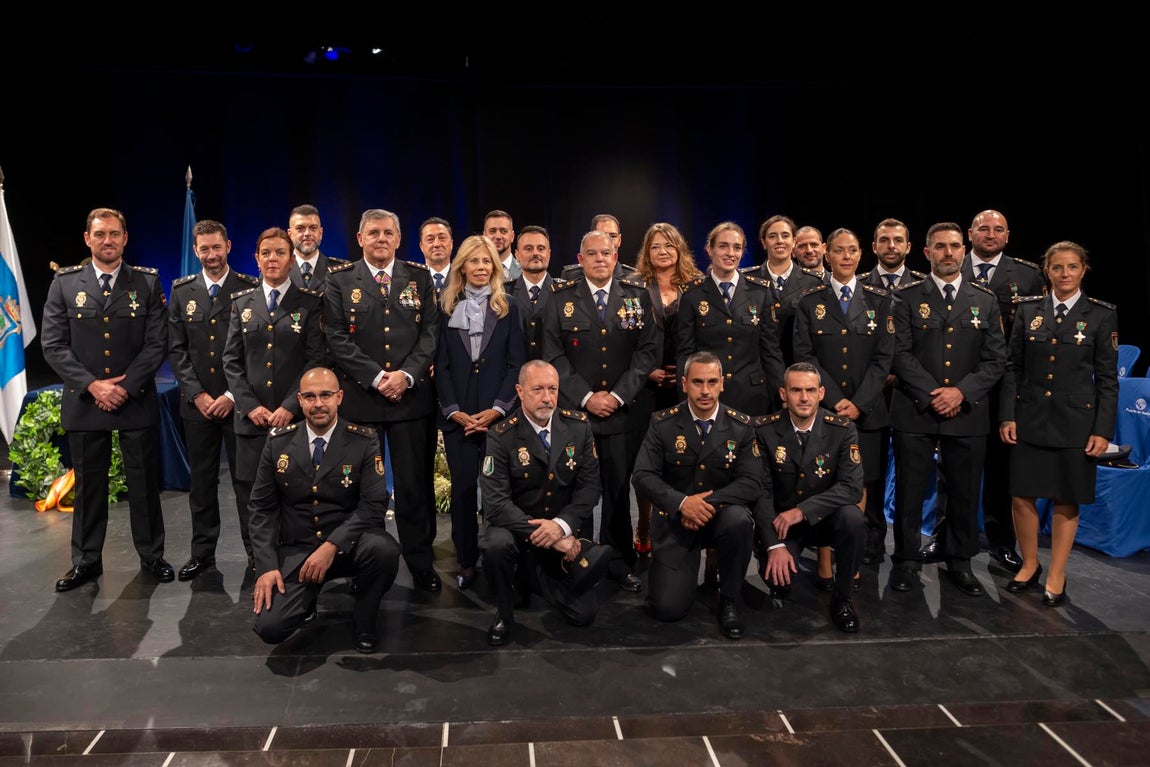 El acto por el Día de los Angeles Custodios, en imágenes