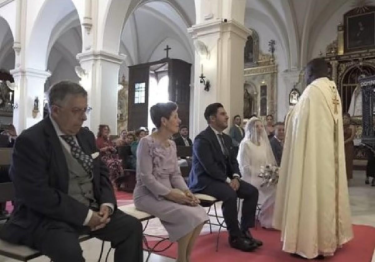 El momento surrealista que se vivió en una boda en Lepe