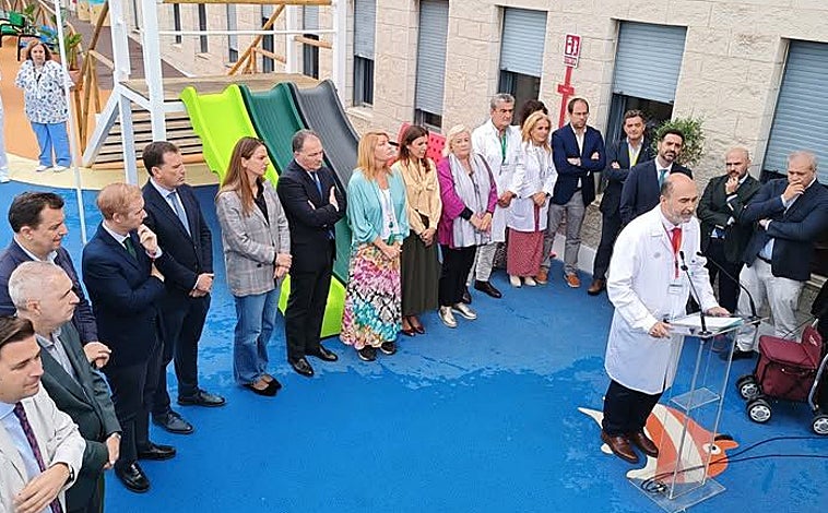 Imagen principal - La inauguración oficial del nuevo espacio en la Unidad de Pediatría del Hospital Juan Ramón Jiménez será el 3 de noviembre