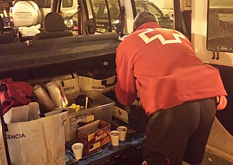 Imagen secundaria 1 - La Unidad de Emergencia Social (UES) de Cruz Roja Huelva está integrada por alrededor de 40 voluntarios y voluntarias