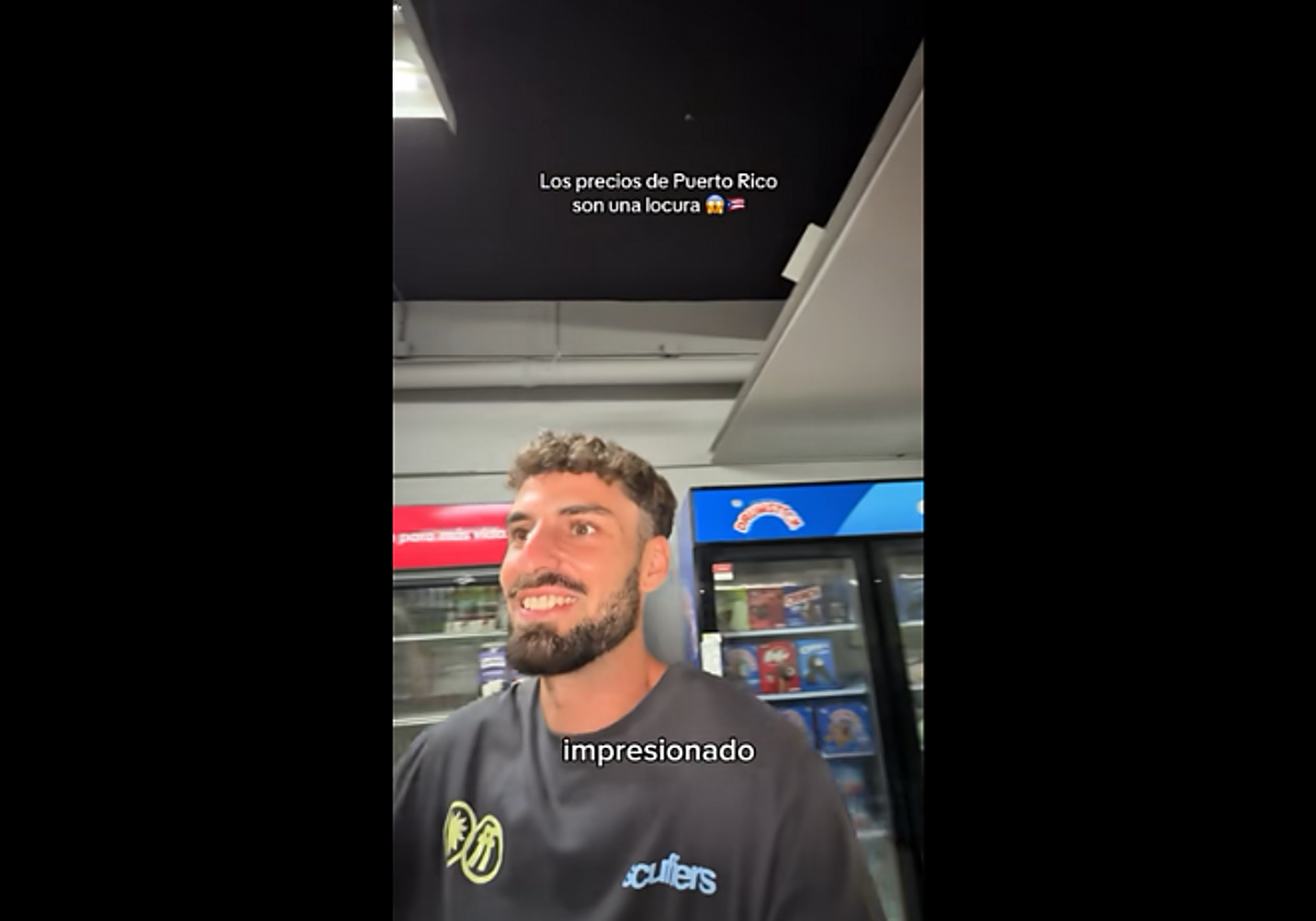 Un onubense va a Puerto Rico y alucina al ver los precios de los supermercados
