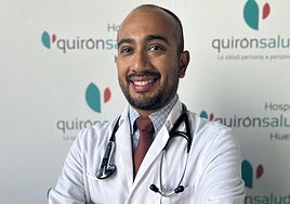 Christian Leyva, coordinador médico de la unidad