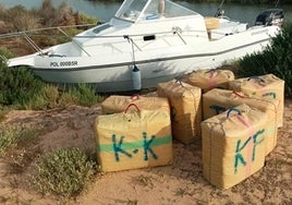 Intervienen 3,7 toneladas de hachís en dos operaciones en Isla Canela y Punta Umbría