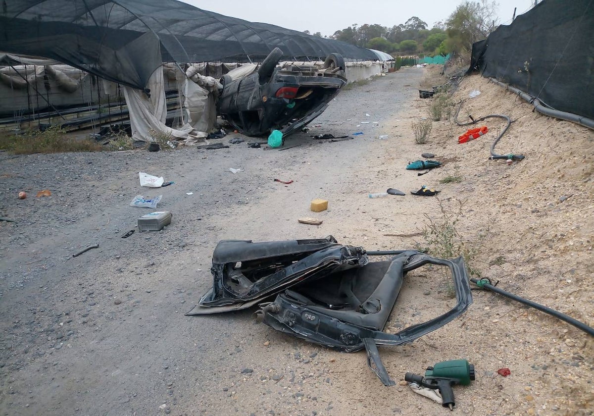 Estado en el que ha quedado el vehículo accidentado