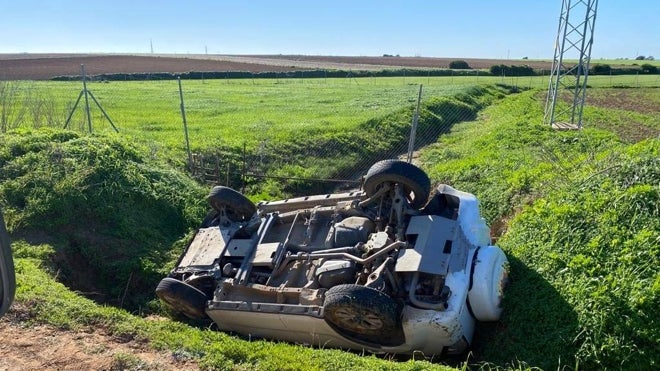 Una persona resultó herida en el accidente de esta mañana