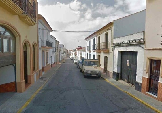 La calle Santo Domingo de Gibraleón