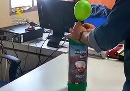 Investigan a dos personas por vender la droga del gas de la risa en zonas de ocio de Punta Umbría