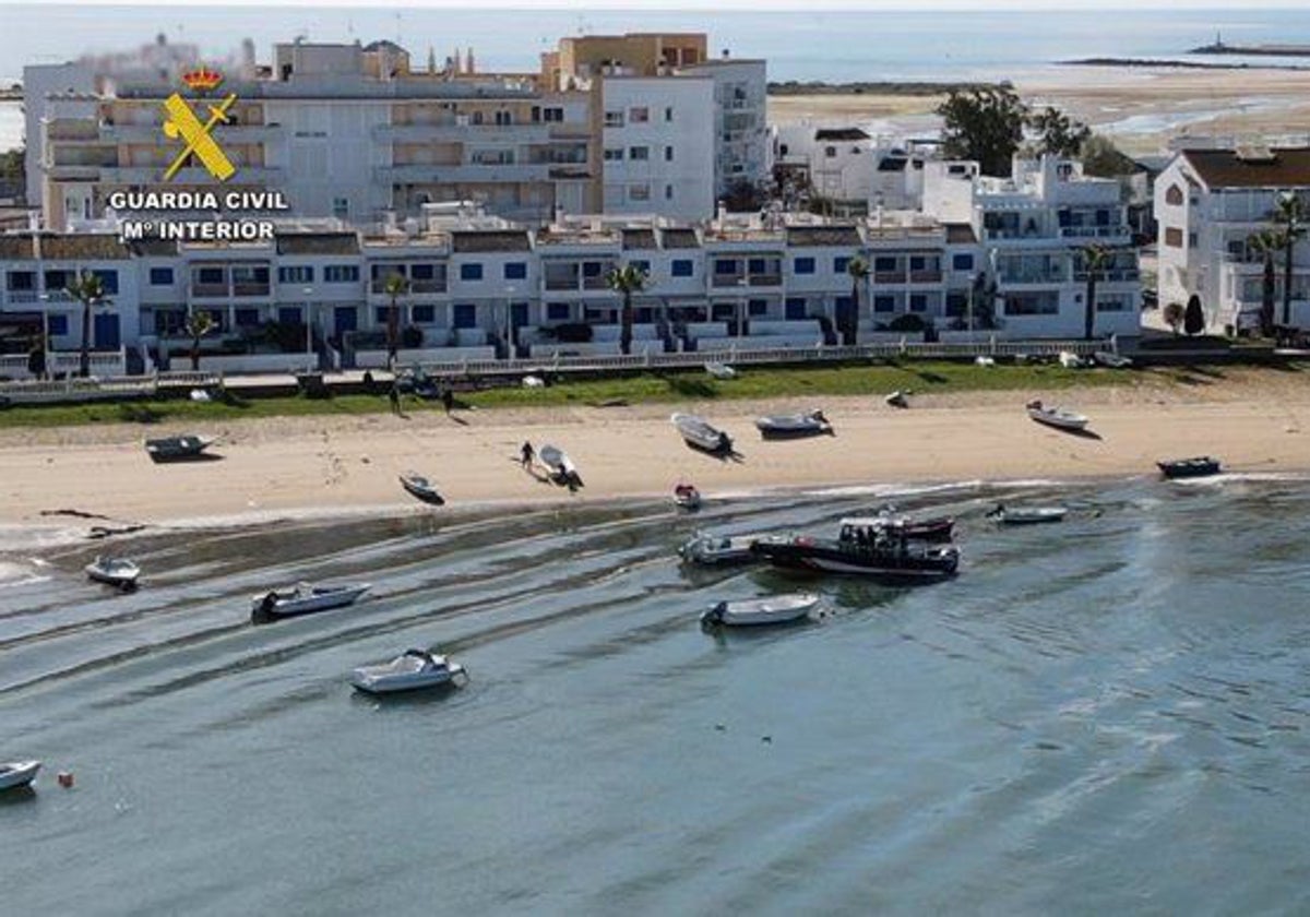 Imagen de recurso de una operación contra el narcotráfico en Isla Cristina
