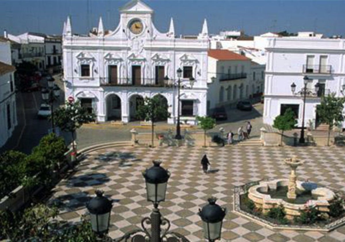 Vista de Cartaya, donde tuvieron lugar los hechos