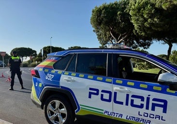 Control de la Policía Local de Punta Umbría