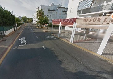 Trasladada al hospital tras ser atropellada en El Portil, frente al restaurante La Tablita