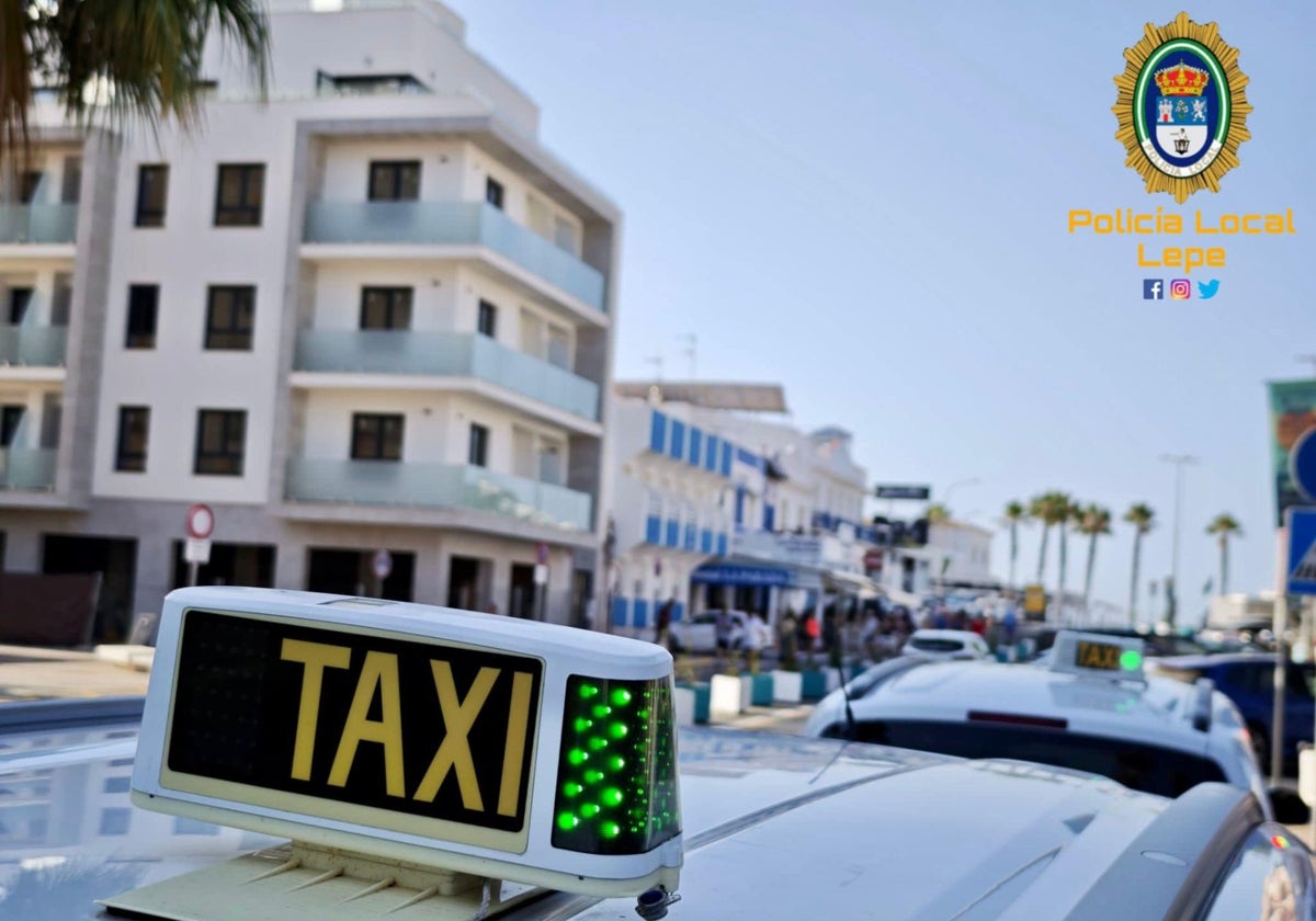 La Policía de Lepe intensifica el control sobre los taxis pirata