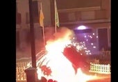 Al menos una herida grave por un toro de fuego durante las fiestas de Escacena del Campo