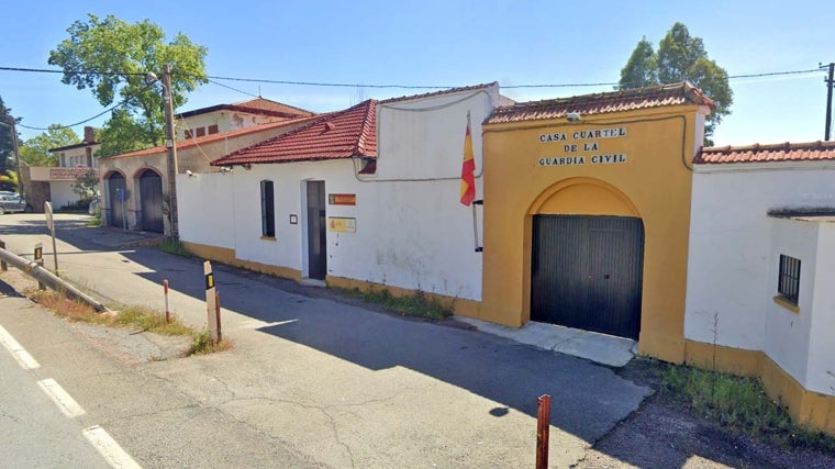 Cuartel de la Guardia Civil en Minas de Riotinto
