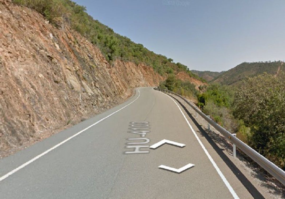Carretera en la que se produjo el accidente mortal