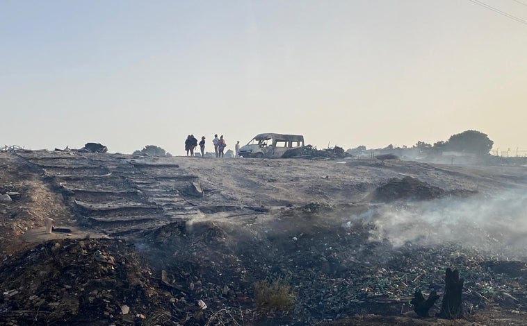 Imagen principal - Zona de incendio
