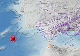 La distancia y la profundidad diluyen un potente terremoto de magnitud 4,3 registrado frente al Cabo San Vicente