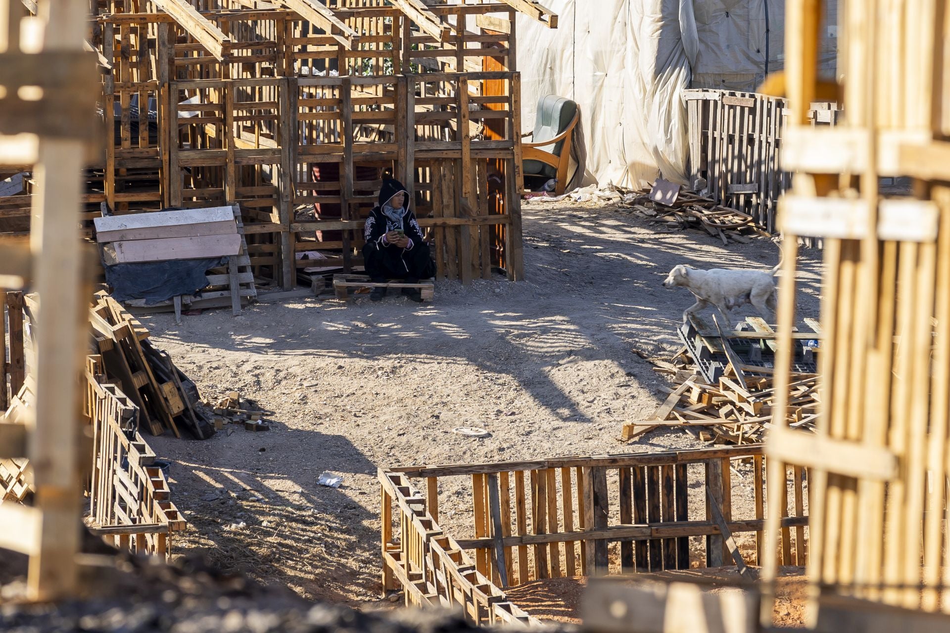 Así ha quedado el asentamiento chabolista de Palos tras el nuevo incendio